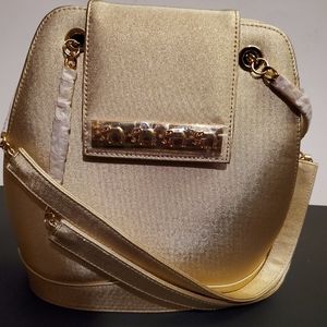 NIMA Gold Plated Elephant Purse